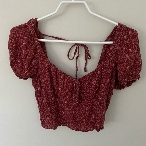 Sweetheart Puff Sleeve Top - Picture 1 of 7